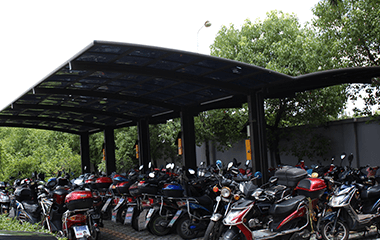 電動車棚效果圖