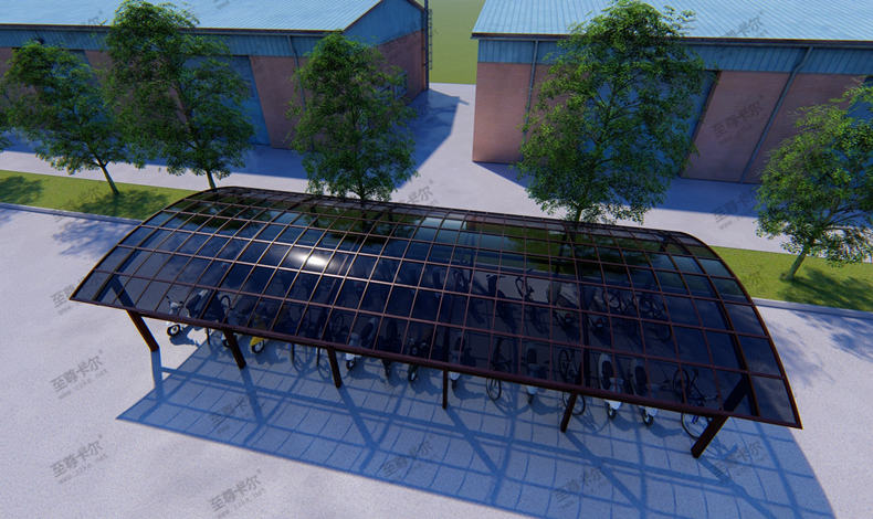 自行車(chē)棚的應(yīng)用廣泛 自行車(chē)棚的應(yīng)用廣泛