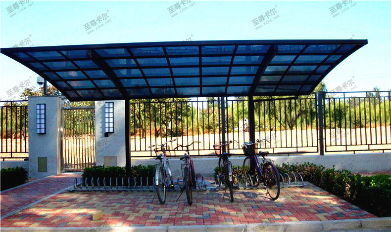 上海奉浦小學自行車車棚安裝