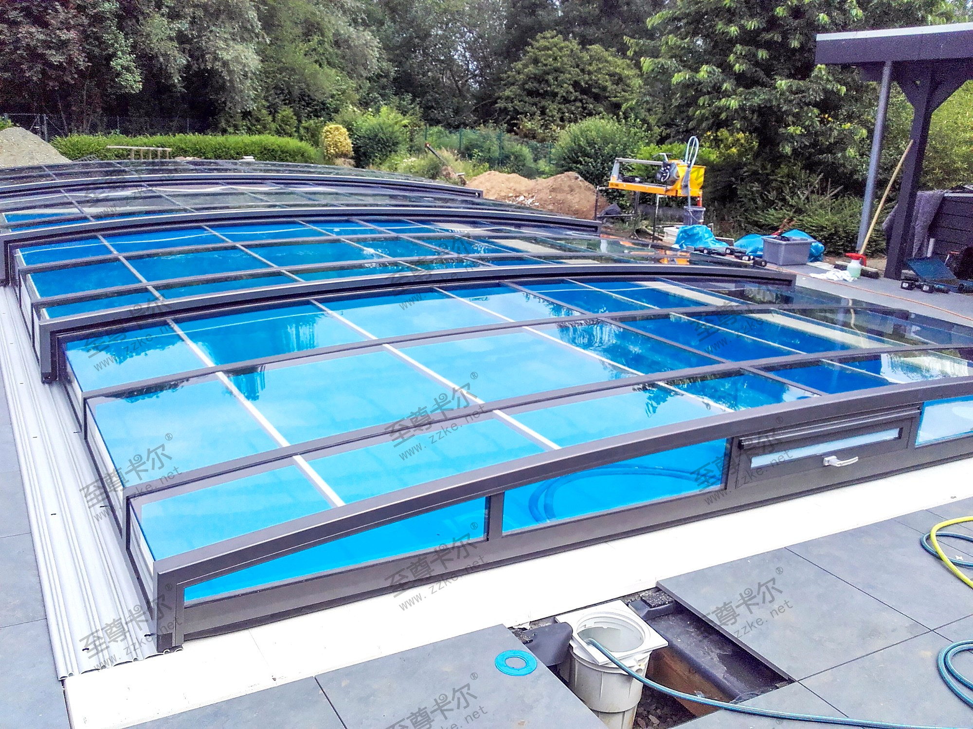 免費(fèi)測量設(shè)計(jì)+詳細(xì)報(bào)價(jià)（移動泳池棚）