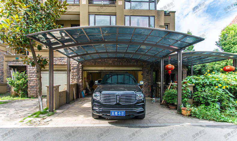 別看這套鋁合金車棚圖片大全！會被美翻的！鋁合金車棚廠家傾情奉獻