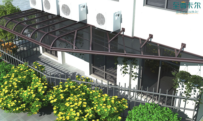 綿陽雨棚制作？耐力板雨棚圖片大全？