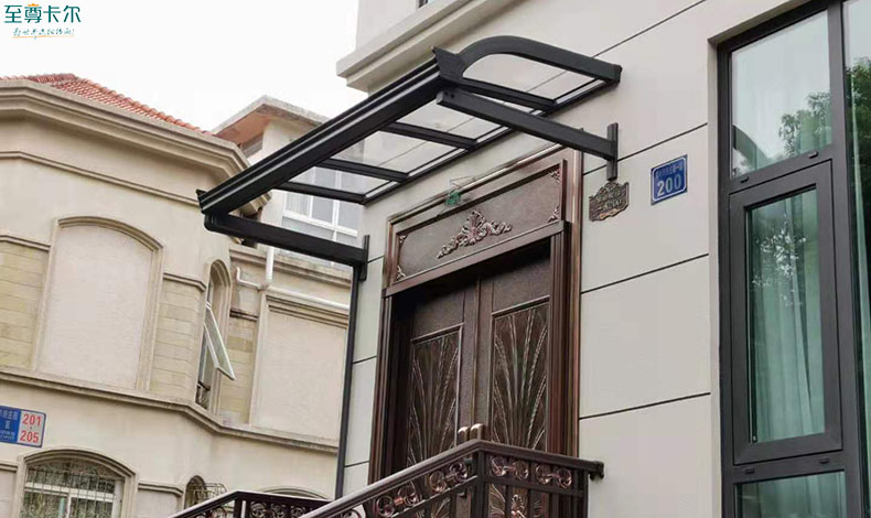 天津遮陽棚？大門雨棚效果圖大全？