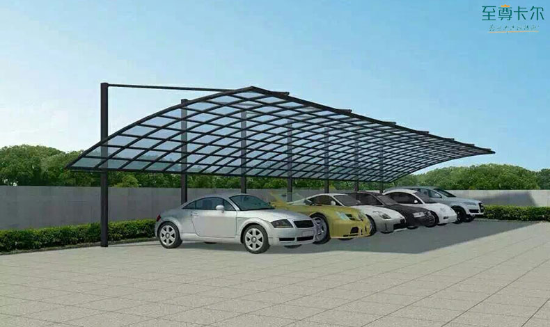 小區車棚圖片及價格？